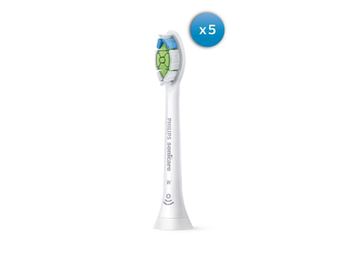 Philips-W2-Optimal-White-HX6065-10-Testine-standard-per-spazzolino-sonico