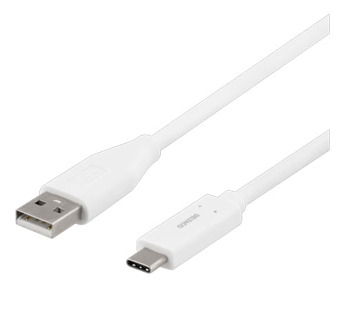 Deltaco-USBC-1009M-USB-Kabel-USB-2.0-1-m-USB-A-Weiß--USBC-1009M-