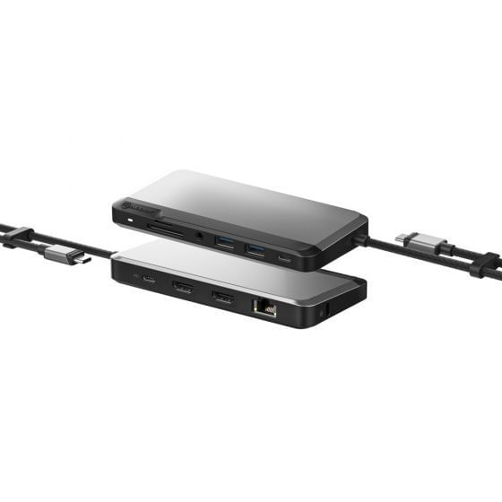 ALOGIC-U1CSH-SGR-replicatore-di-porte-e-docking-station-per-laptop-Cablato-USB-3.2-Gen-1--3.1-Gen-1--Type-C-Grigio