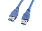 Cavo-Prolunga-USB-Lanberg-CA-US3E-10CC-0018-B-Azzurro-18-m