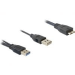 Delock USB 3.0 und USB 2.0 Spezifikation  Anschlsse USB 3.0-A Stecker  USB 3.0-micro B Stecker (Daten  Power)  USB 2.0