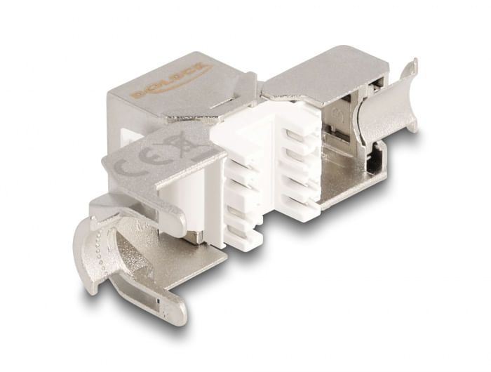 Delock-Jack-RJ45-del-modulo-Keystone-a-LSA-Cat.6A-senza-attrezzi-con-cappuccio-di-protezione-dalla-polvere-blu