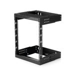 StarTech.com Server Rack 12U Montabile a parete - Profondit  regolabile da 30 a 50cm (WALL MOUNT RACK FOR NETWORK - SWIT