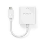 Adattatore-PureLink-da-USB-C-a-DVI---1080p---iSeries---bianco---010-m