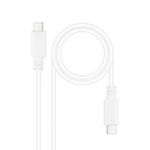 Nanocable 10.01.2301-L150-W cavo USB USB 2.0 1,5 m USB C Bianco