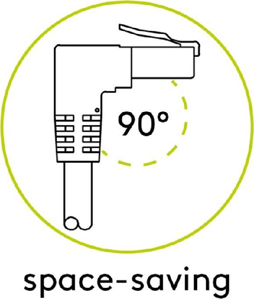 Wentronic-goobay---Patch-Kabel---RJ-45--M--gewinkelt-bis-RJ-45--M--gerade---1-m---6-mm---SFTP-PiMF---CAT-6a---halogenfr