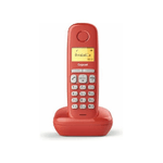 Gigaset-A-170-Trio-Telefono-analogico-DECT-Identificatore-di-chiamata-Rosso