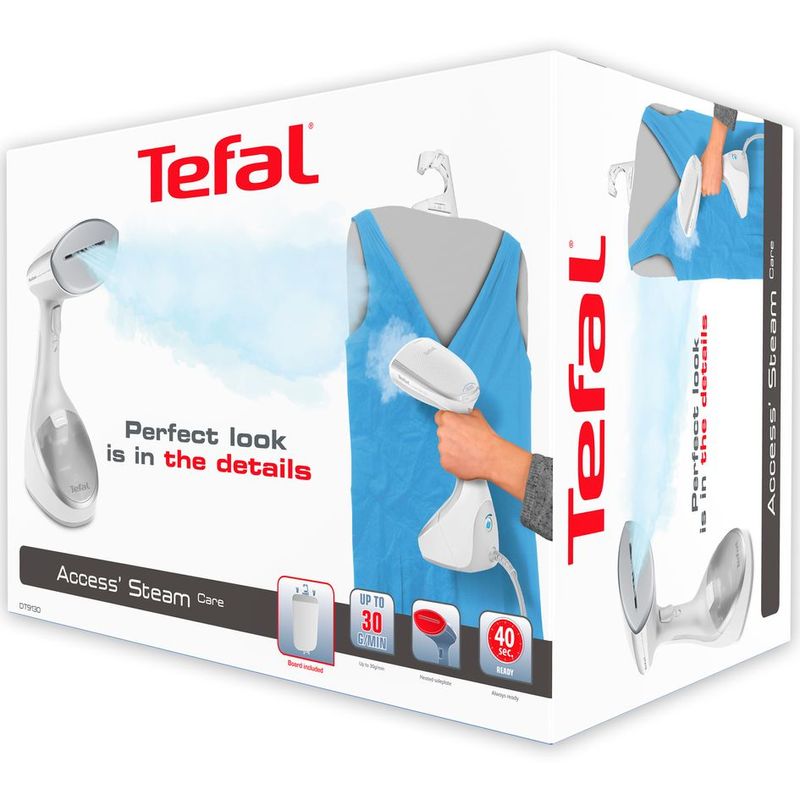 Tefal-Access-Steam-Care-DT9130-Vapore-per-indumenti-portatile-02-L-1600-W-Argento-Bianco