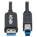 Tripp-Lite Tripp Lite U328F-20M cavo USB USB 3.2 Gen 1 (3.1 Gen 1) USB A USB B Nero