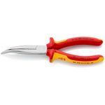 Knipex Pinza a becchi mezzotondi KNIPEX con tagliente 200 mm curva