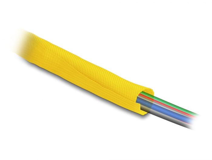 Tubo-flessibile-in-tessuto-Delock-a-chiusura-automatica-resistente-al-calore-2-m-x-19-mm-giallo