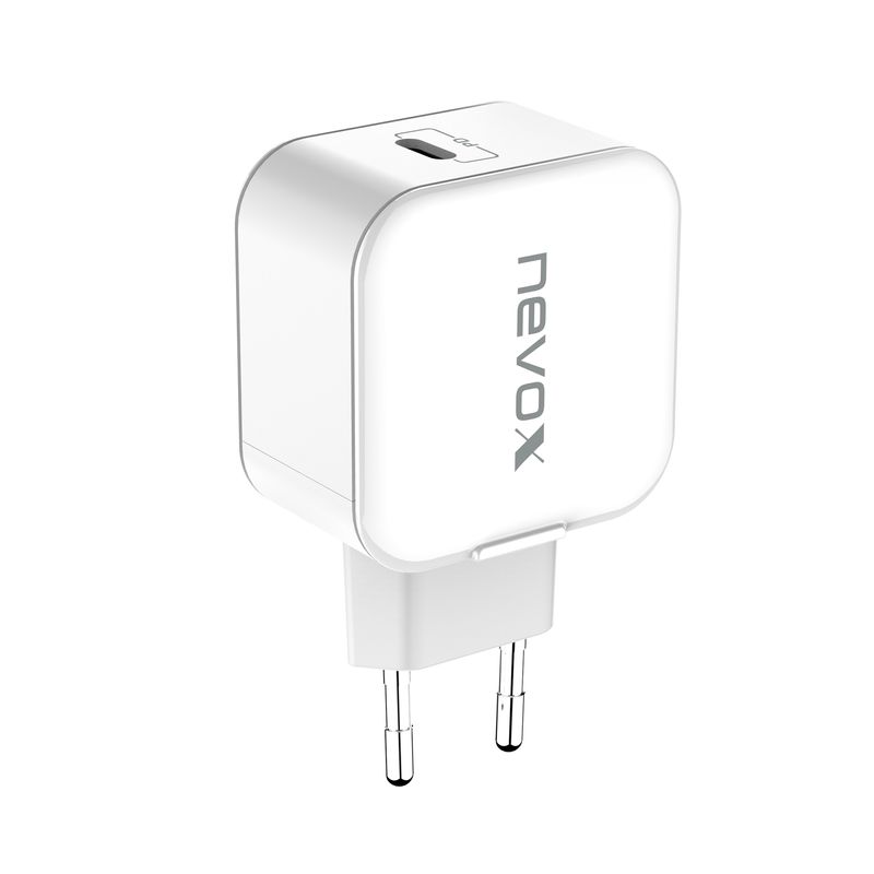 nevox-USB-PD-Type-C-Ladegert--Power-Adapter--20-Watt-wei