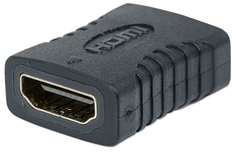 Manhattan-353465-adattatore-per-inversione-del-genere-dei-cavi-HDMI-Nero--HDMI-Coupler-4K60Hz-Premium-High-Speed-Female-