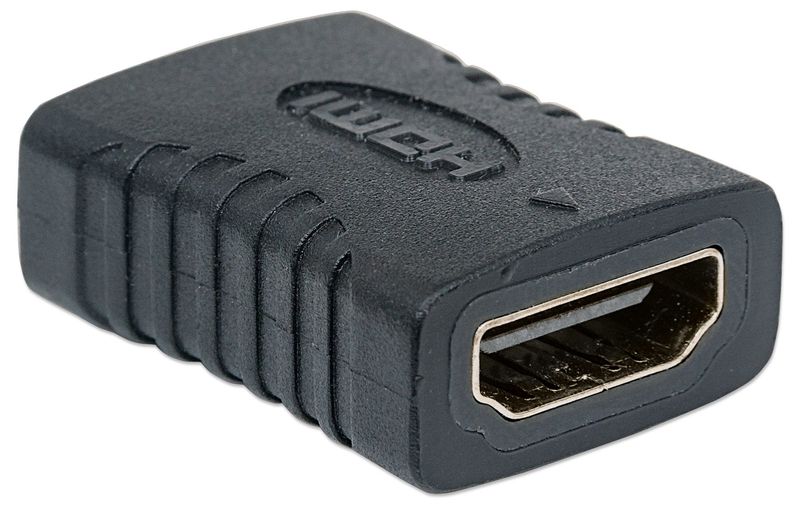 Manhattan-353465-adattatore-per-inversione-del-genere-dei-cavi-HDMI-Nero--HDMI-Coupler-4K60Hz-Premium-High-Speed-Female-