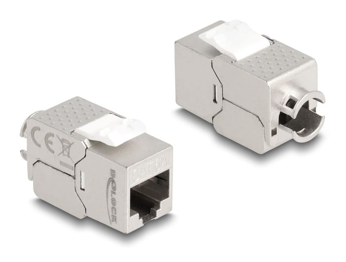 Delock-Modulo-Keystone-presa-RJ45-su-LSA-Cat.6A-Slim-senza-attrezzi