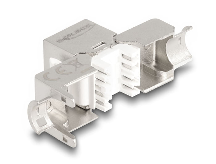 Delock-Modulo-Keystone-presa-RJ45-su-LSA-Cat.6A-Slim-senza-attrezzi