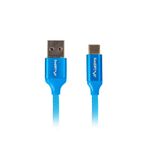 Lanberg CA-USBO-22CU-0005-BL cavo USB USB 2.0 0,5 m USB A USB C Blu