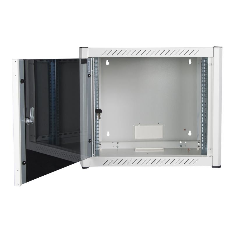 LOGON-RWP12U45WH-rack-12U-Da-parete-Bianco--19--12U-Rack-Wall-Mount-Pro---600-x-450-x-645mm---White---Warranty-60M-