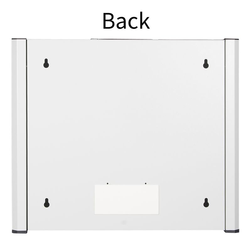 LOGON-RWP12U45WH-rack-12U-Da-parete-Bianco--19--12U-Rack-Wall-Mount-Pro---600-x-450-x-645mm---White---Warranty-60M-