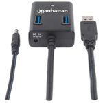 Manhattan-162302-hub-di-interfaccia-USB-3.2-Gen-1--3.1-Gen-1--Type-A-5000-Mbit-s-Nero