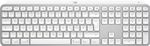 Logitech-MX-Keys-S-for-Mac-tastiera-Ufficio-RF-senza-fili--Bluetooth-QWERTZ-Tedesco-Alluminio-Bianco