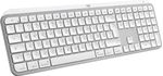 Logitech-MX-Keys-S-for-Mac-tastiera-Ufficio-RF-senza-fili--Bluetooth-QWERTZ-Tedesco-Alluminio-Bianco