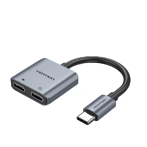 Vention-BGZHA-adattatore-per-inversione-del-genere-dei-cavi-USB-C-2x-USB-C-Grigio