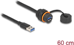 Delock-Cavo-USB-5-Gbps-USB-Tipo-A-maschio-a-USB-Tipo-A-femmina-per-l-installazione