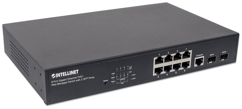 Intellinet-561167-switch-di-rete-Gestito-Gigabit-Ethernet--10-100-1000--Supporto-Power-over-Ethernet--PoE--Nero