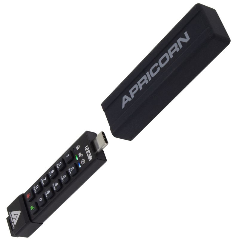 Apricorn-Aegis-Secure-Key-3NXC-unit--flash-USB-16-GB-USB-tipo-A-3.2-Gen-1-3.1-Gen-1-Nero--Aegis-Secure-Key-3NXC-USB---fl