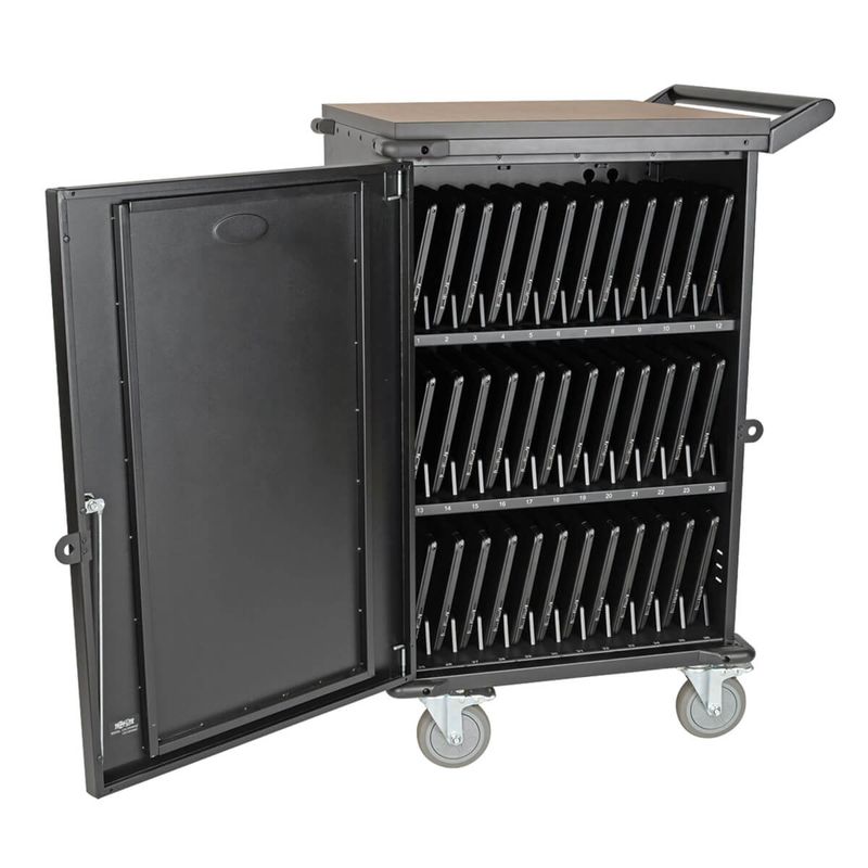 Tripp-Lite-CSCXS36AC-portable-device-management-cart--cabinet-Carrello-per-la-gestione-dei-dispositivi-portatili-Nero