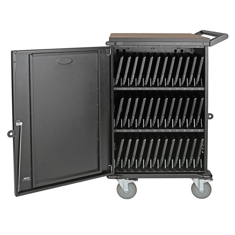 Tripp-Lite-CSCXS36AC-portable-device-management-cart--cabinet-Carrello-per-la-gestione-dei-dispositivi-portatili-Nero