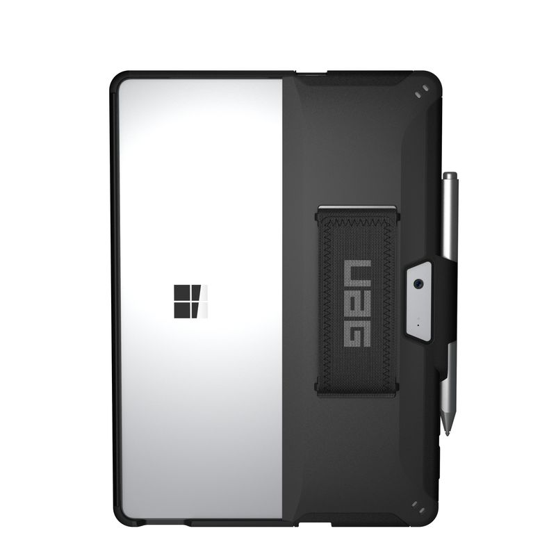 Urban-Armor-Gear-Scout-254-cm-10-Cover-Nero--UAG-SCOUT-HANDSTRAP-CASE-BLACK---F--MICROSOFT-SURFACE-GO-2-GO-