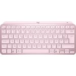 Logitech MX Keys Mini tastiera RF senza fili  Bluetooth ERTY Francese Rosa (MXKEYS MINI WRLS ILLUMINATED KB - ROSE - FRA