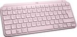 Logitech-MX-Keys-Mini-tastiera-RF-senza-fili--Bluetooth-ERTY-Francese-Rosa--MXKEYS-MINI-WRLS-ILLUMINATED-KB---ROSE---FRA