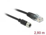 Anschlsse-1-x-M8-Buchse-1-x-RJ45-Stecker--Datenbertragung-bidirektional--Drahtquerschnitt-28-AWG--Wasserdicht--Kabelfarb