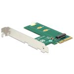 Delock Diese PCI Express Karte von Delock erweitert den PC um einen M.2 Slot. An diesen kann eine M.2 SSD im 2280, 2260