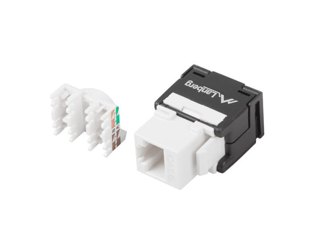 Lanberg-Keystone-Modul-RJ45->LSA-CAT.-6-UTP-180°-werkzeuglos--KSU6-2000-