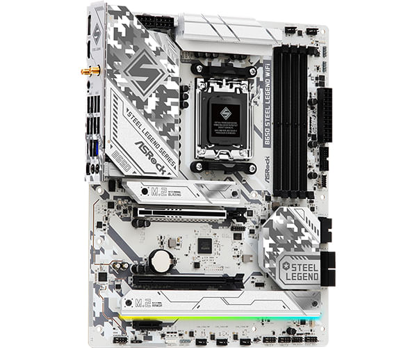 Asrock-B650-STEEL-LEGEND-WIFI-AMD-B650-AM5-ATX-4-DDR5-HDMI-DP-Wi-Fi-6E-2.5G-LAN-PCIe5-RGB-3x-M.2