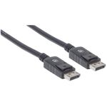 Manhattan-306935-cavo-DisplayPort-1-m-Nero