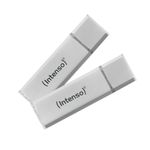 Intenso Ultra Line 2 x 64GB unità flash USB USB tipo A 3.2 Gen 1 (3.1 Gen 1) Argento