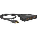 Goobay 58488 conmutador de vdeo HDMI (Goobay Series 2.0 HDMI switch - Black)