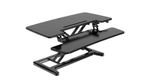 BakkerElkhuizen-Adjustable-Sit-Stand-Desk-Riser-2-Nero-Scrivania