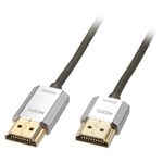 Lindy 41675 cavo HDMI 3 m HDMI tipo A (Standard) Grigio