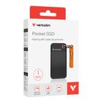 Verbatim-Pocket-SSD-1-TB-USB-tipo-C-3.2-Gen-2--3.1-Gen-2--Nero-Arancione