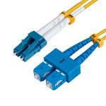 Microconnect 1.5m LC/PC-SC/PC Singlemode LSZH cavo a fibre ottiche 15 m OS2 Giallo (LC/UPC-SC/UPC 1.5m OS2 - SM Duplex L