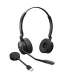 Jabra 9559-470-111 cuffia e auricolare Wireless A Padiglione Ufficio Nero, Titanio