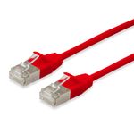 Equip 606143 cavo di rete Rosso 0,5 m Cat6a F/FTP (FFTP)