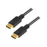 2direct LogiLink DisplayPort 1.4 Anschlusskabel, 5,0 m, schwarz DisplayPort Stecker - DisplayPort Stecker