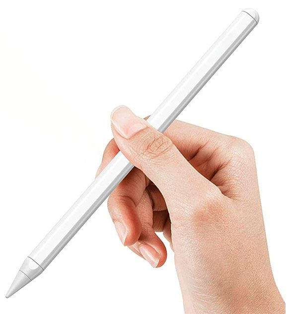 eSTUFF-ES68900010-penna-per-PDA-14-g-Bianco--iPad-Stylus-Pen.-Magnetic-and---USB-C-charging.-Capacitive.---Battery-indic